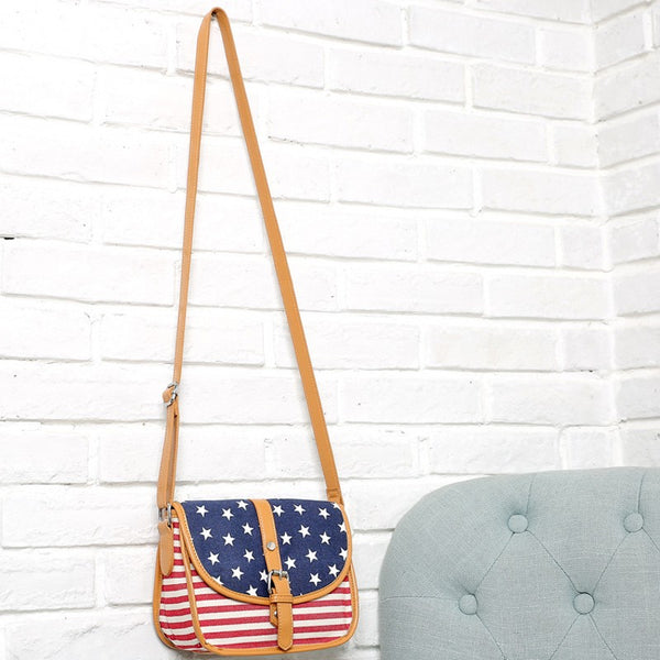 American Flag Ladies Shoulder Bags