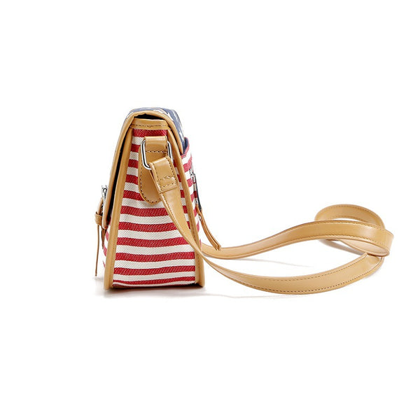American Flag Ladies Shoulder Bags