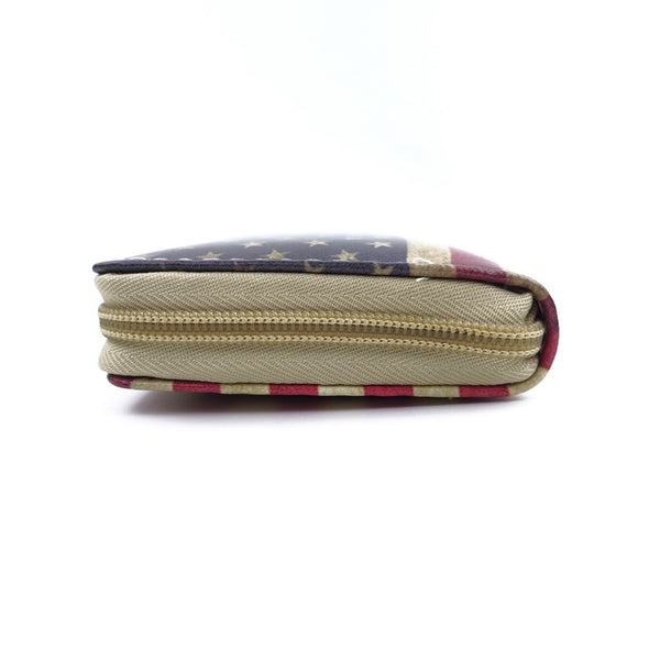 American Flag Clutch Bag