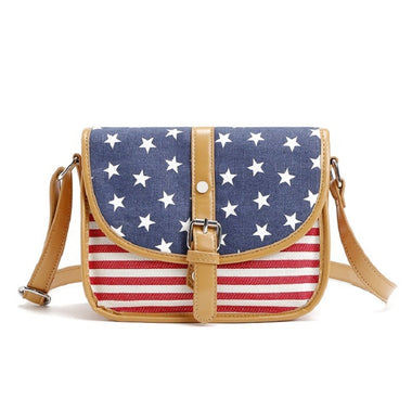 American Flag Ladies Shoulder Bags